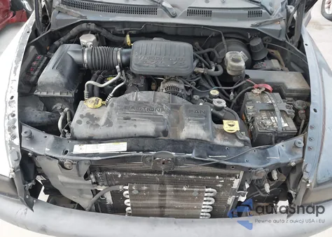 2004 Dodge Dakota из США, поврежденный, VIN 1D7GL12K14S628952